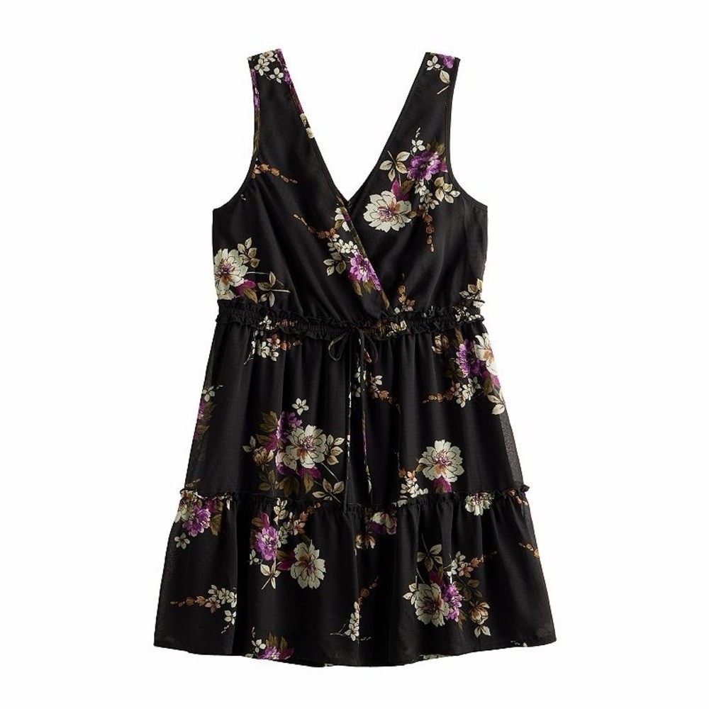 Speechless Floral Sleeveless Skater Dress XL NWT‎ - Picture 4 of 6